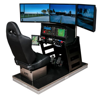 Flight simulator - PI-1000 Professional - Elite Simulation Solutions -  ground school training / IMC training / IFR