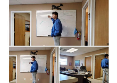 Jacob busy at IFR today..