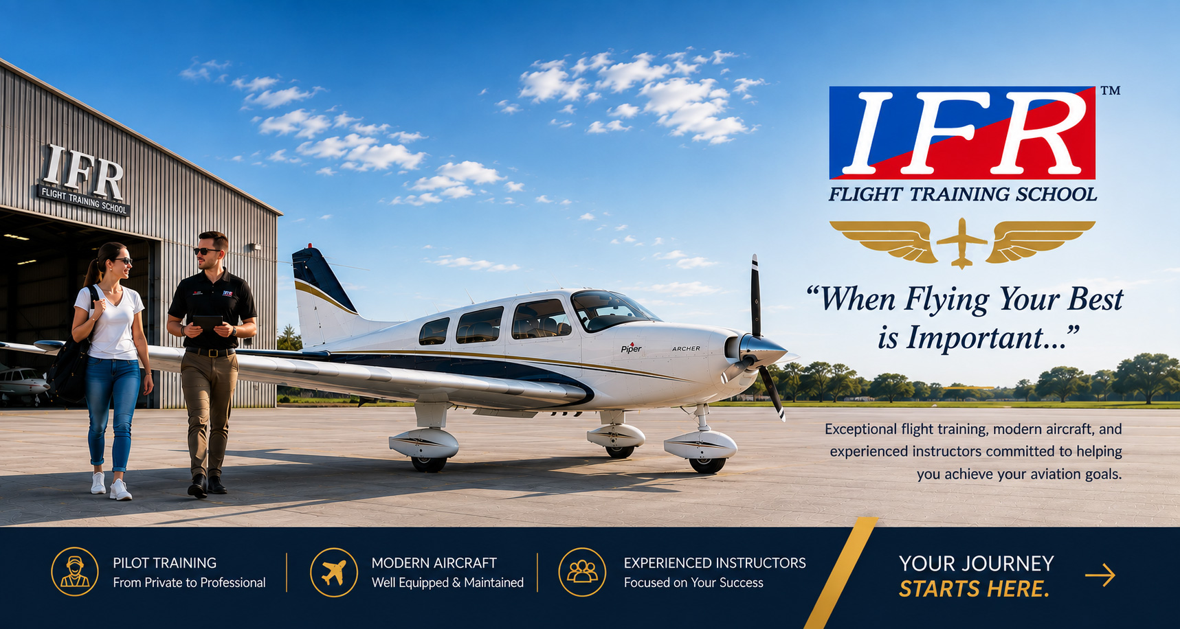 IFR Flight Training School™ - Georgetown Texas (KGTU), just north of Austin Texas.